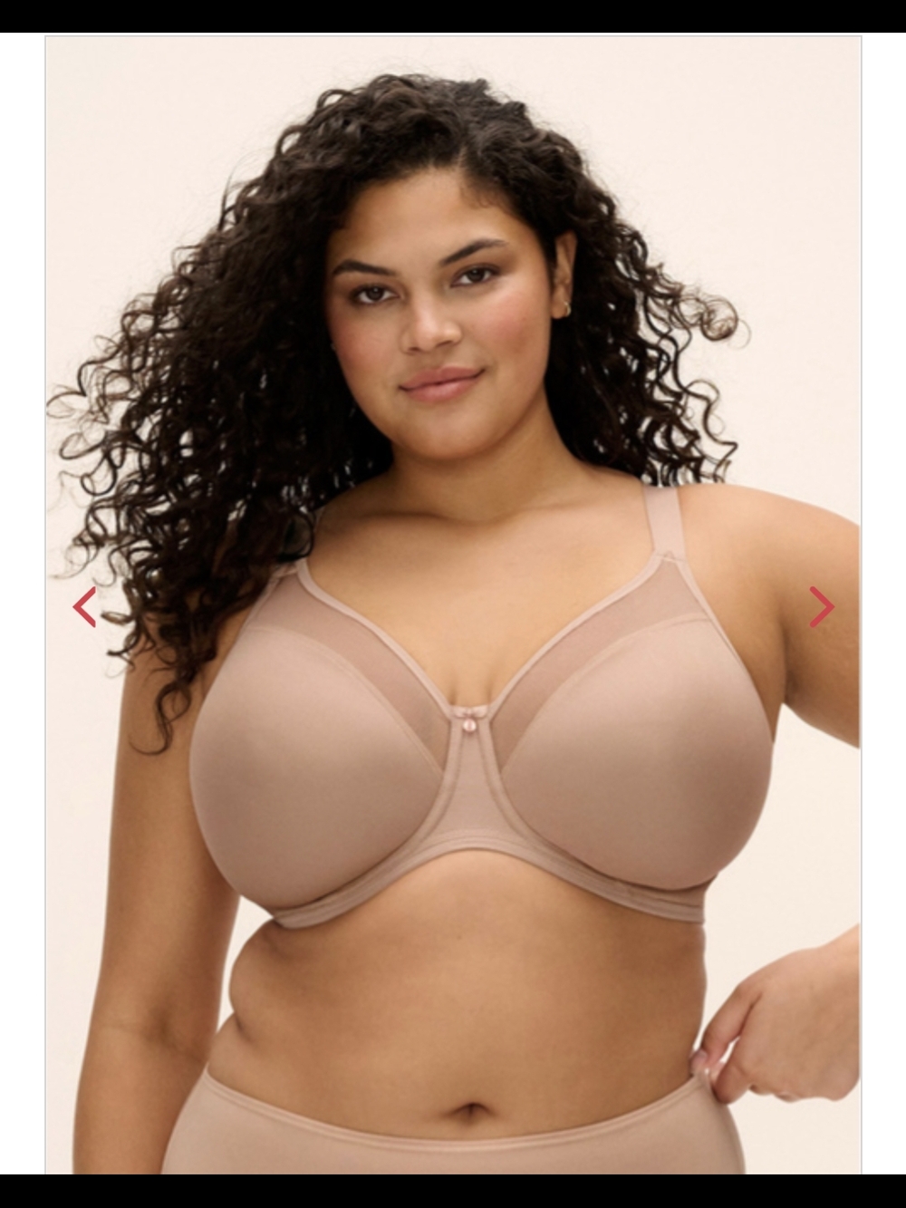 Elomi 4301 Nude Full-Coverage Smooth T-shirt Underwire Bra